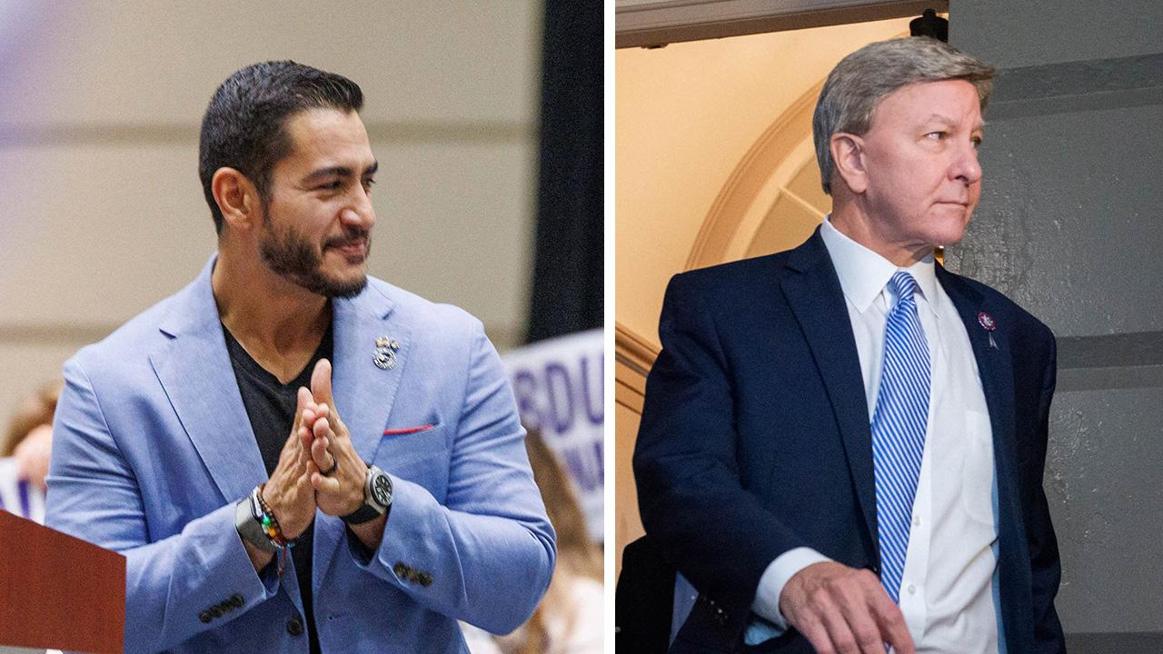Image of Mike Rogers has leaned heavily into Islamophobic rhetoric against his challenger, Dr. Abdul El-Sayed.