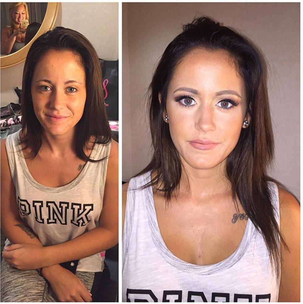 Jenelle evans makeup