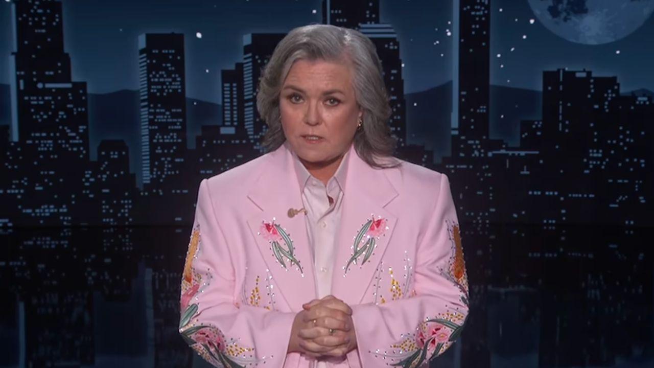 Image of Rosie O’Donnell praised Jimmy Kimmel’s support for entertainers speaking out against the government.