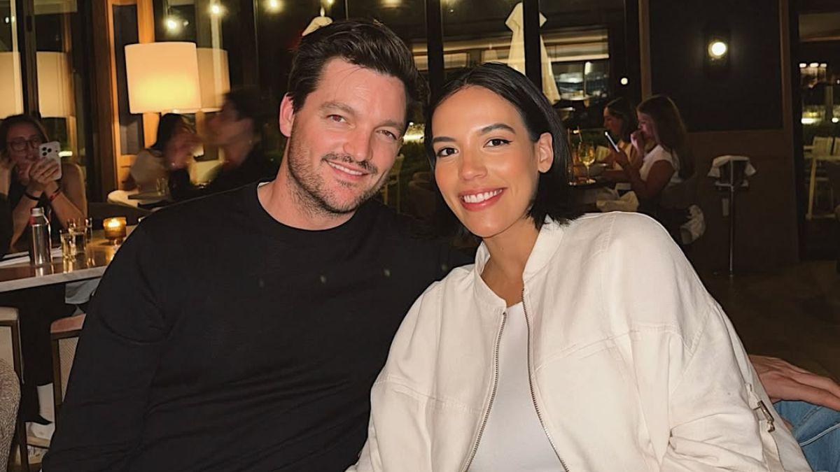 Image of Danielle Olivera and Eoin Heavey smiled for a sweet date-night photo.