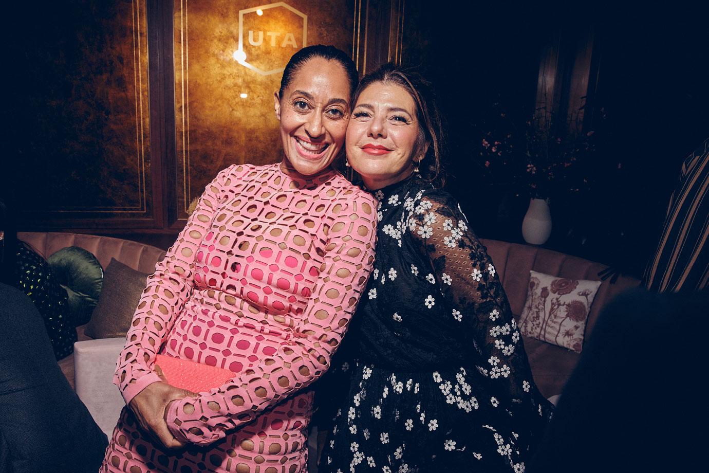 Tracee Ellis Ross Marisa Tomei UTA Pre Oscar Party