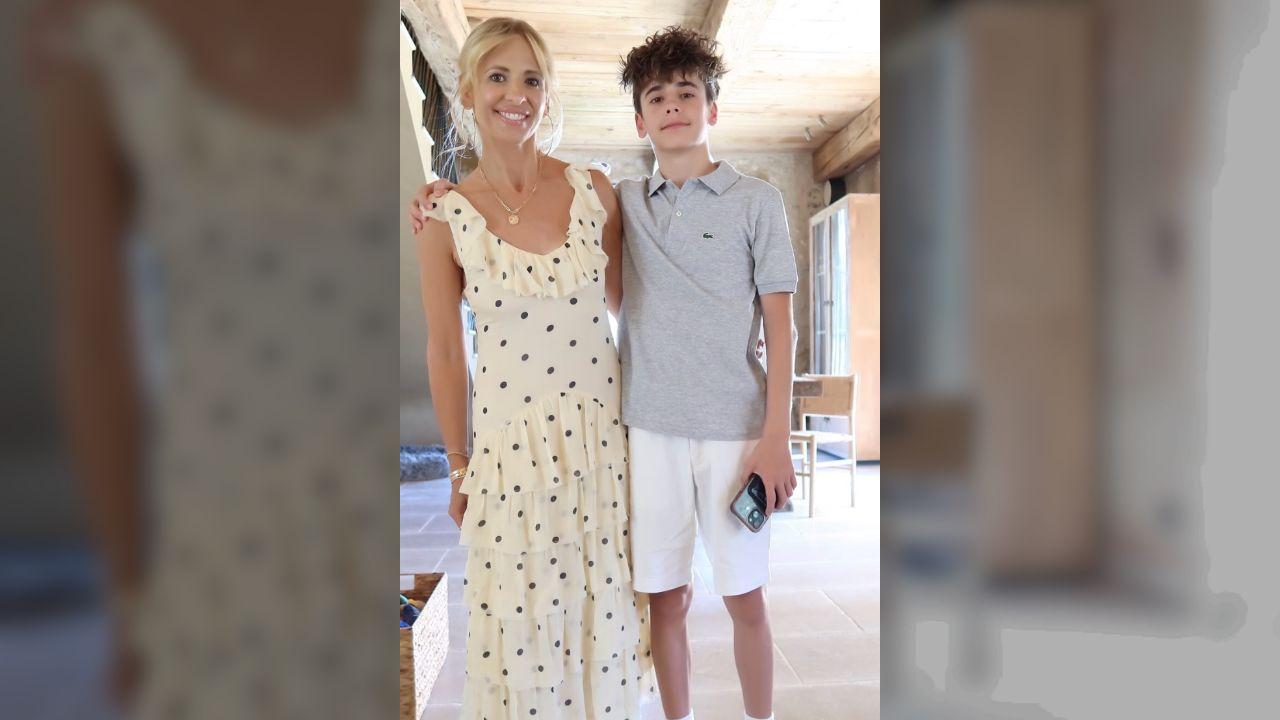 Photo of Gellar celebrated her son's 14th birthday.
