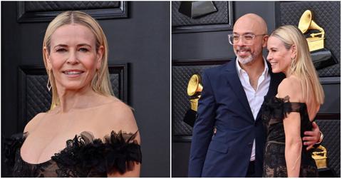 Chelsea Handler & Jo Koy Couple Up At 2022 Grammy Awards