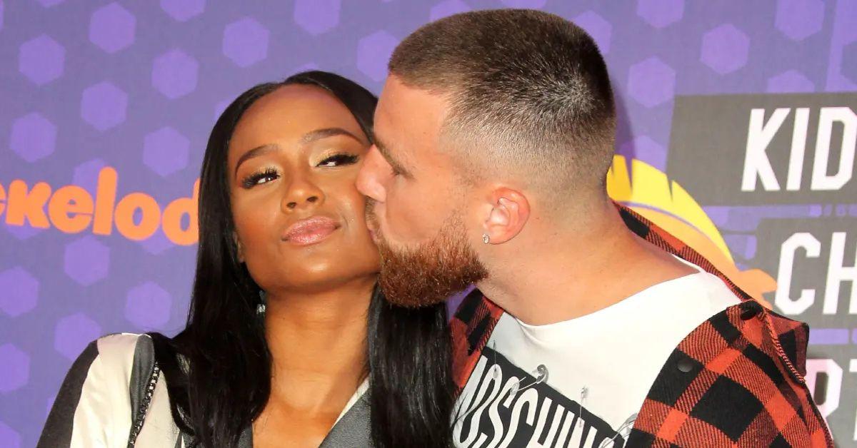 Photo of Kayla Nicole and Travis Kelce