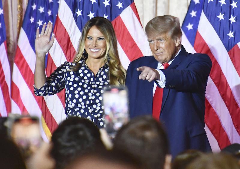 melania trump rare appearance mocked