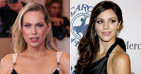 Split photo of Erin Foster and Katharine McPhee