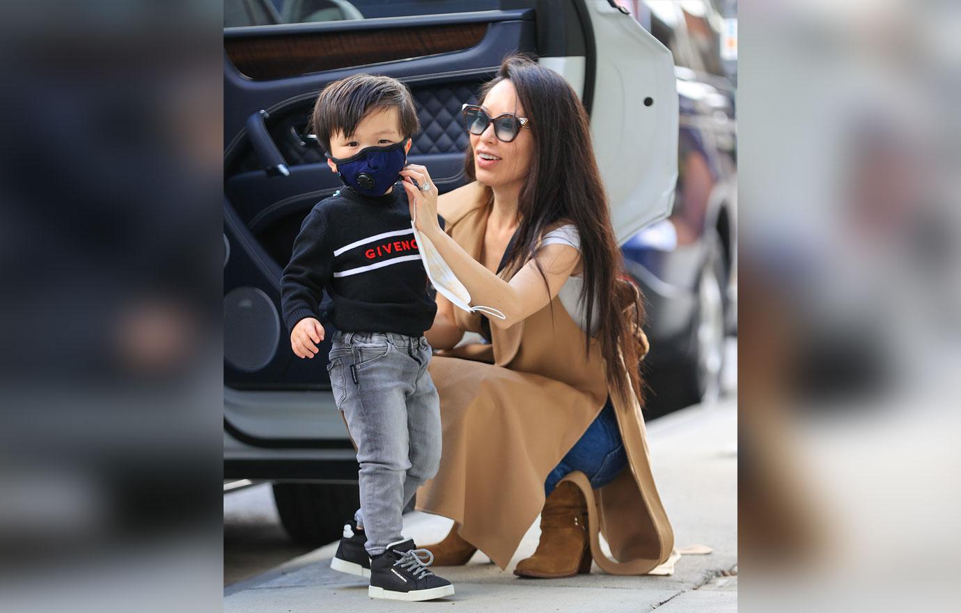 bling empire star christine chiu stylish son gabriel jr