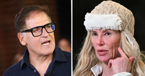 Photo of Brandi Glanville and Mark Cuban