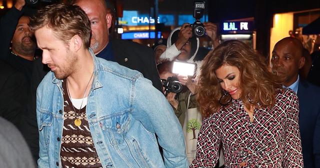 ryan gosling eva mendes expecting baby planning wedding pp