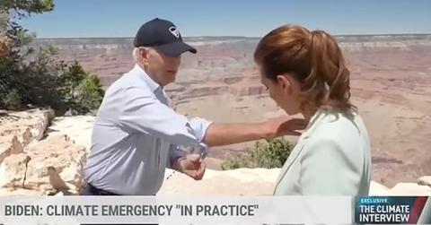 joe biden weather channel grab