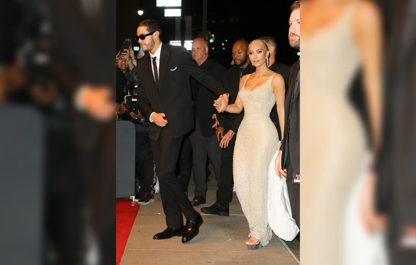 Kim Kardashian flashes flesh in cutout gown channeling famous