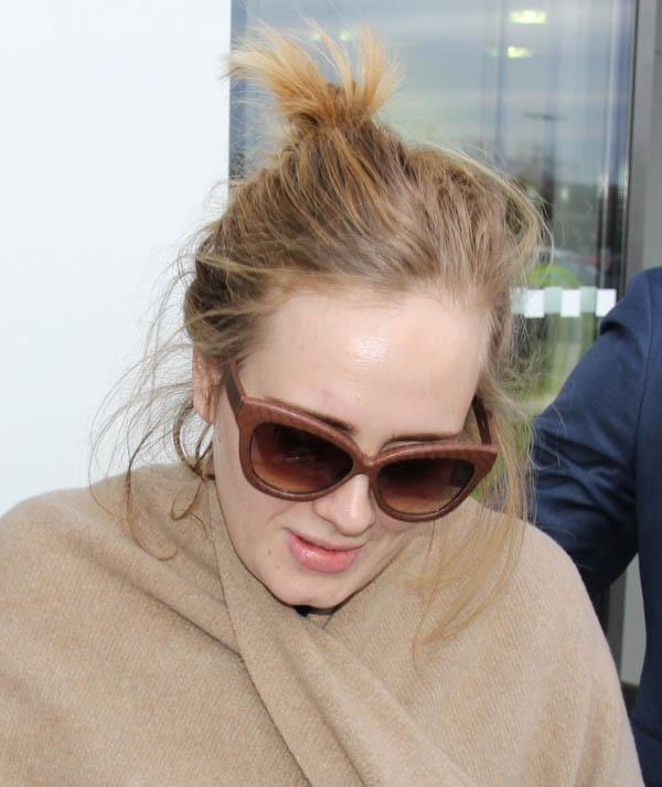 adele no makeup