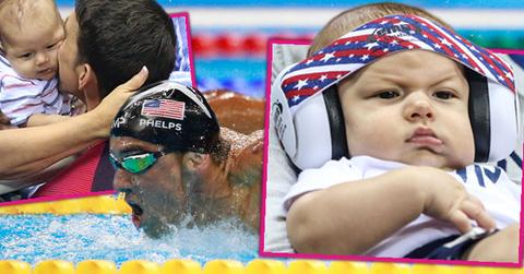 sweetest snaps michael phelps son