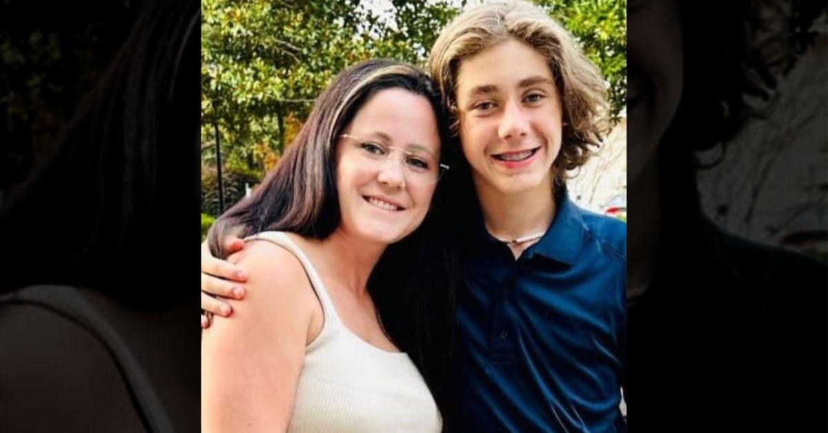 Photo of Jenelle Evans and Jace Evans