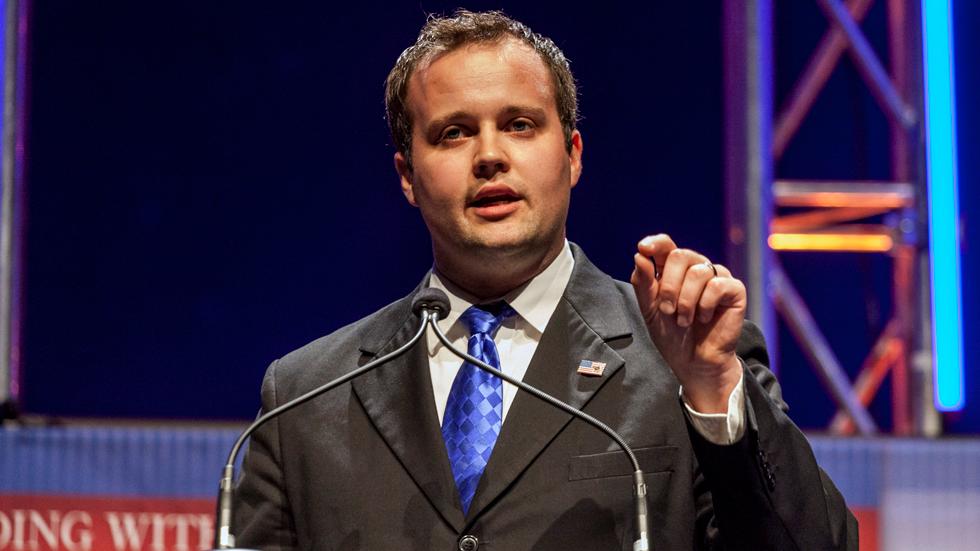 Duggar, Executive Director of the Family Research Council Action, speaks at the Family Leadership Summit in Ames, Iowa