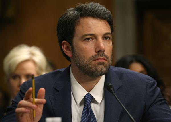Ben Affleck Founder Of The Eastern Congo Initiative Attends US Senate Hearing