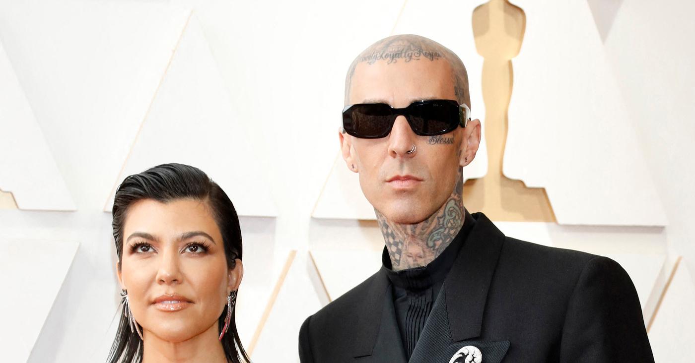 Travis Barker Reveals Name Of His & Kourtney Kardashian's Son, Due Date