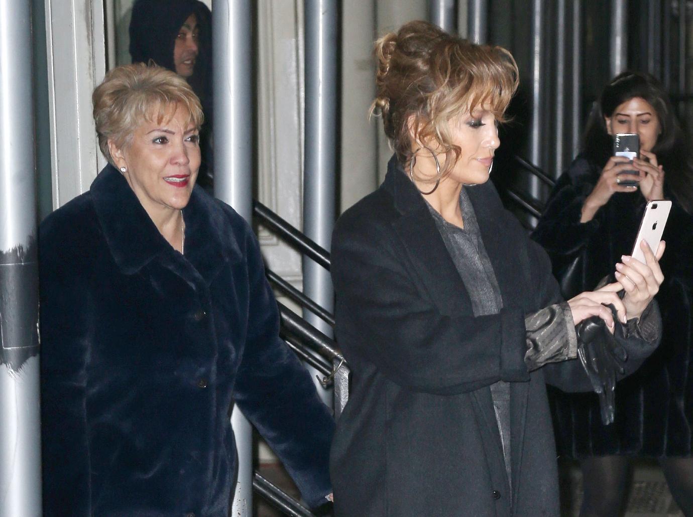 jennifer lopez mom rejects sean diddy combs arrest video