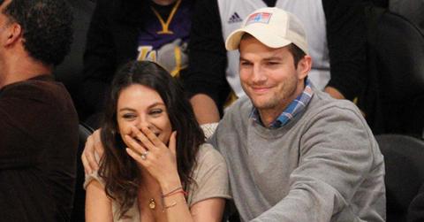 Mila Kunis and Ashton Kutcher get away from the baby for a night
