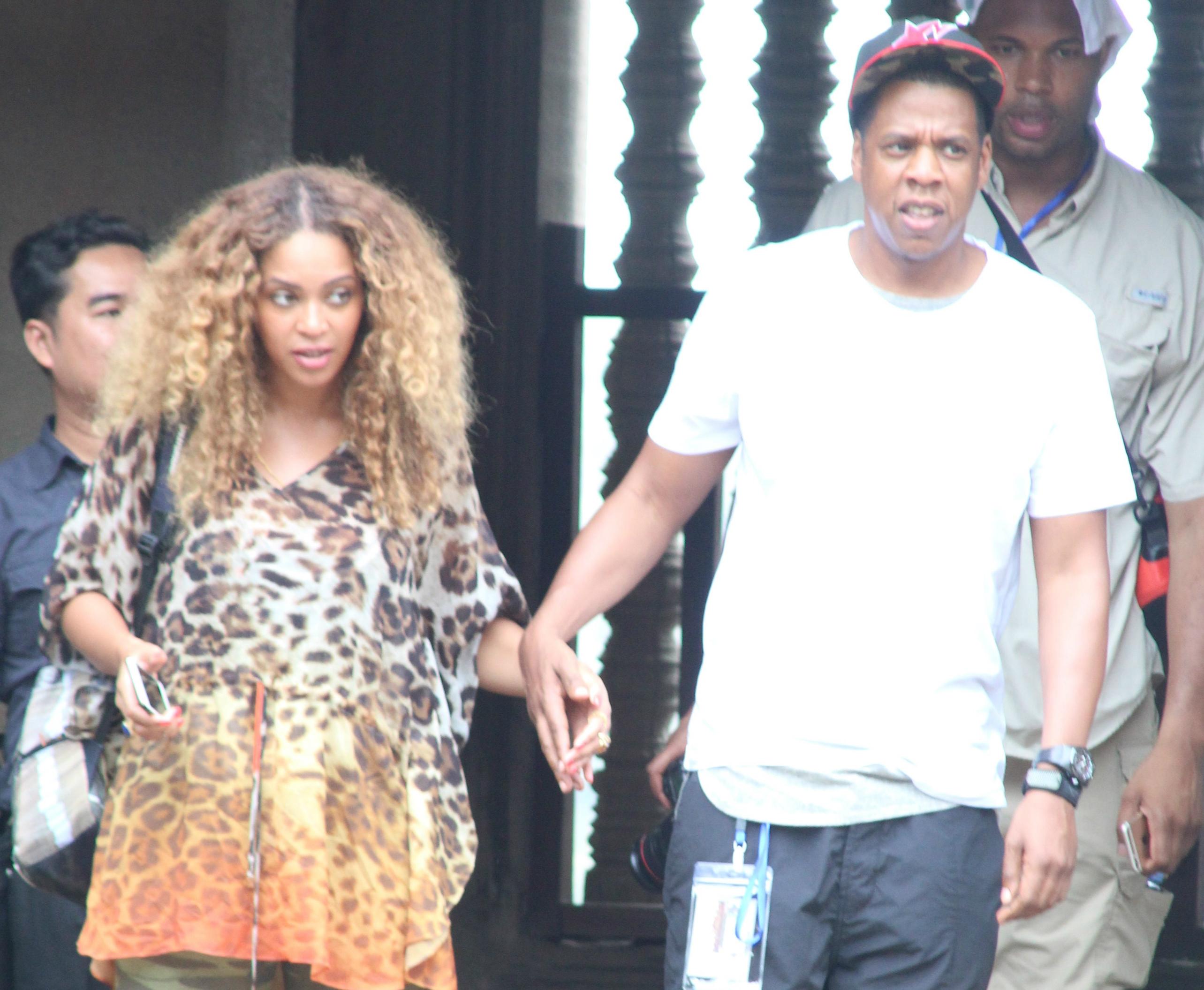 Beyoncé And Jay Z Visit Cambodia