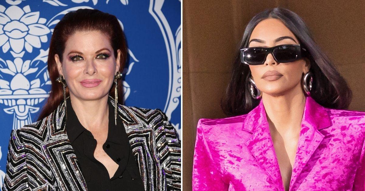 debra messing rooting for kim kardashian saturday night live didnt intend to troll