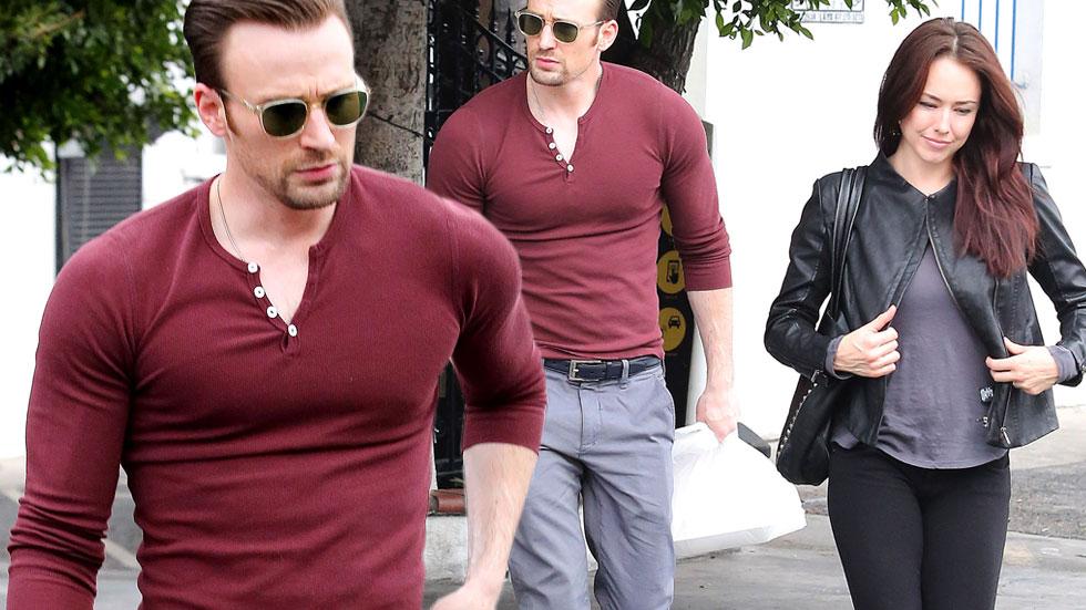 New Couple Alert Chris Evans Spotted On A Lunch Date With Lindsey Mckeon