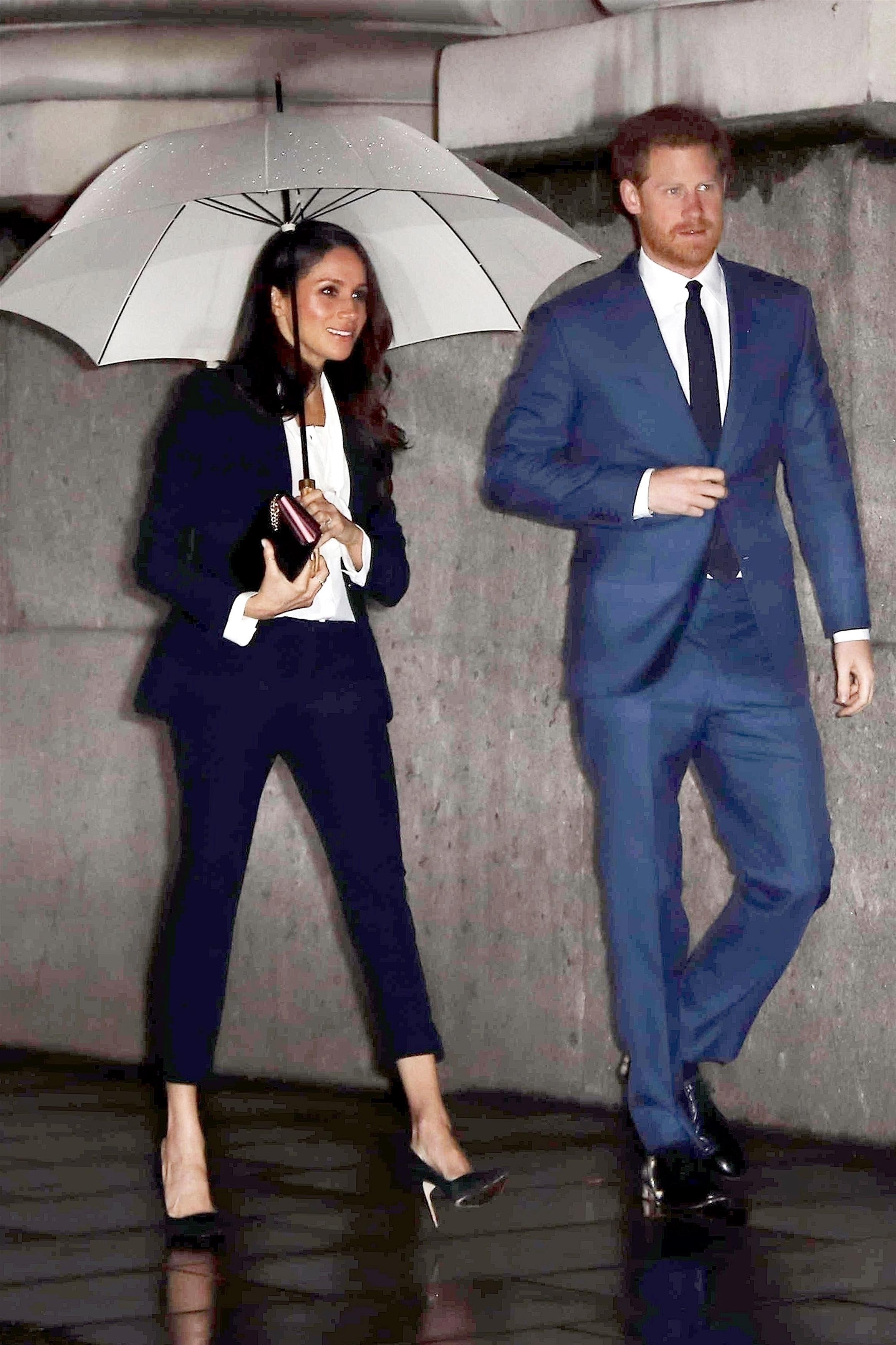 Prince Harry and Meghan Markle arrive at the Endeavour Fund Awards