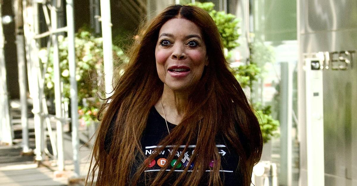 Wendy Williams puts on a VERY cheeky display in a stuffed animal covered  sweatshirt with no pants