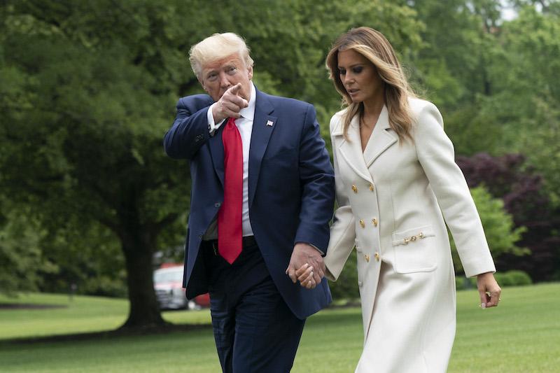 melania donald trial hush money embarassing