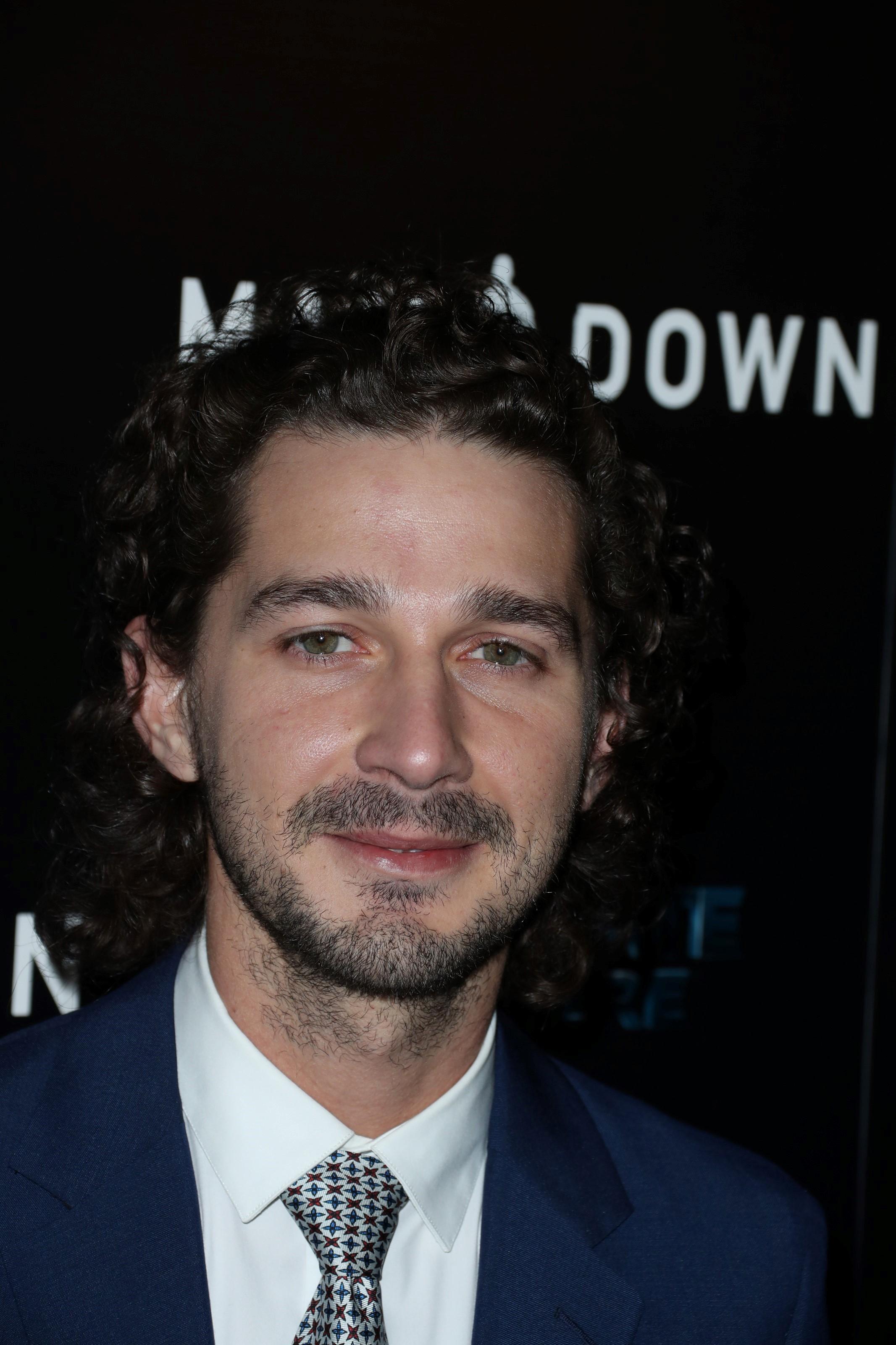 Shia LeBeouf at the &#8220;Man Down&#8221; Premiere