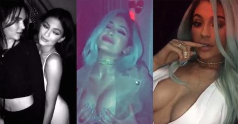 Kylie jenner snapchat sexy raunchy nsfw naked 01