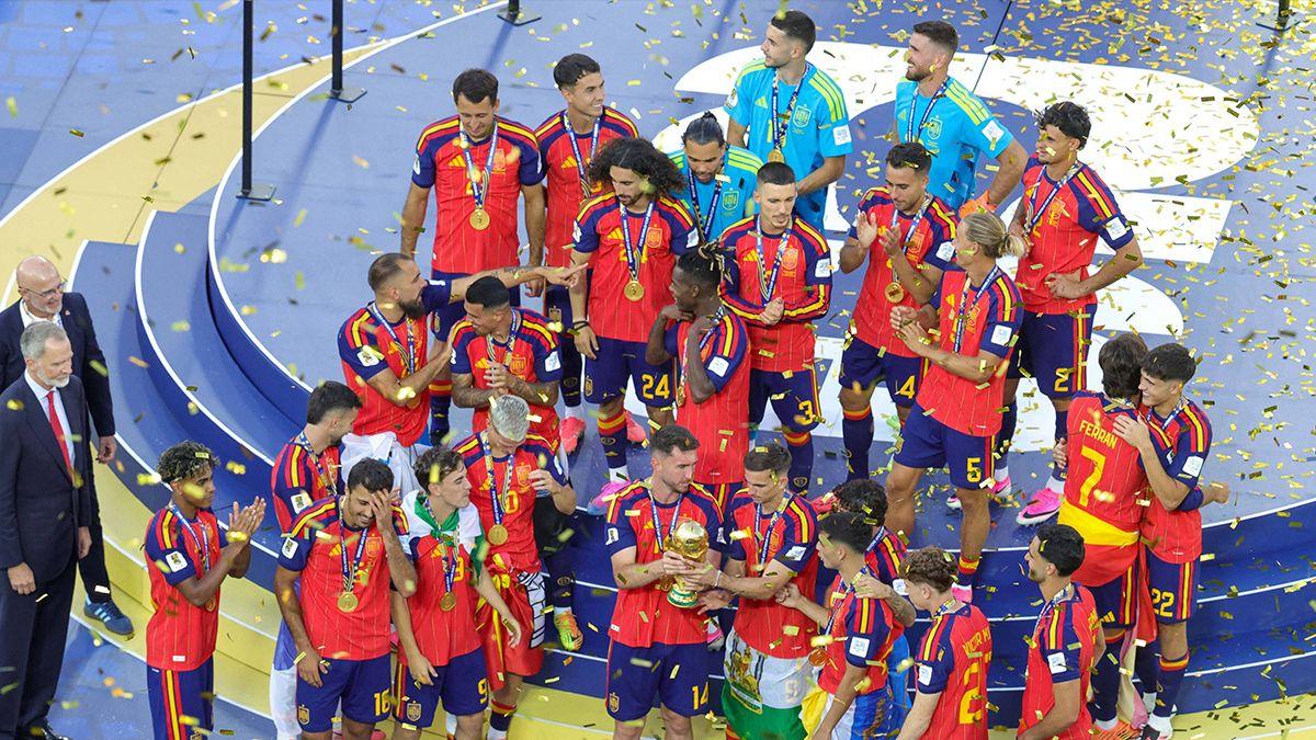 Photo of Spain beat Argentina 1-0 during the World Cup final on July 19.