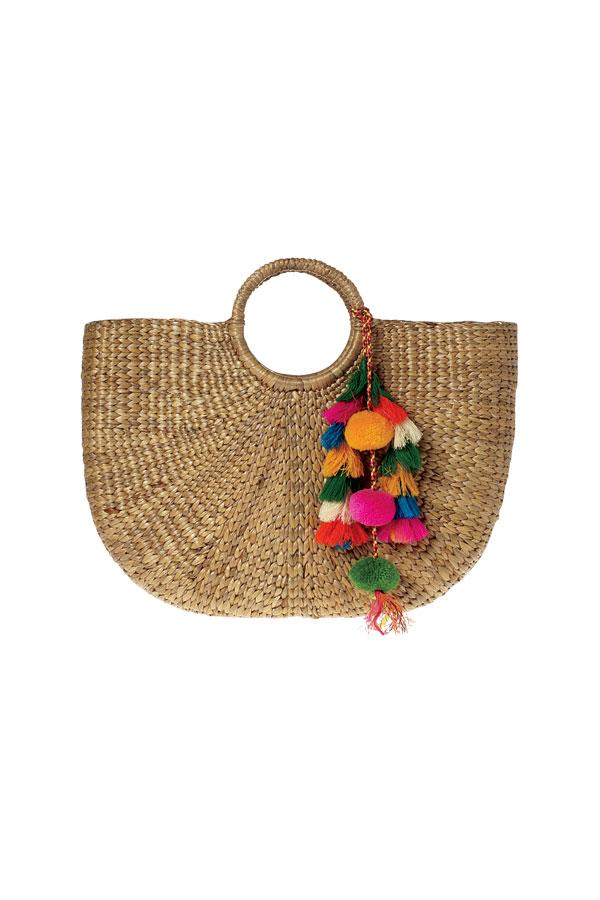 Straw bag