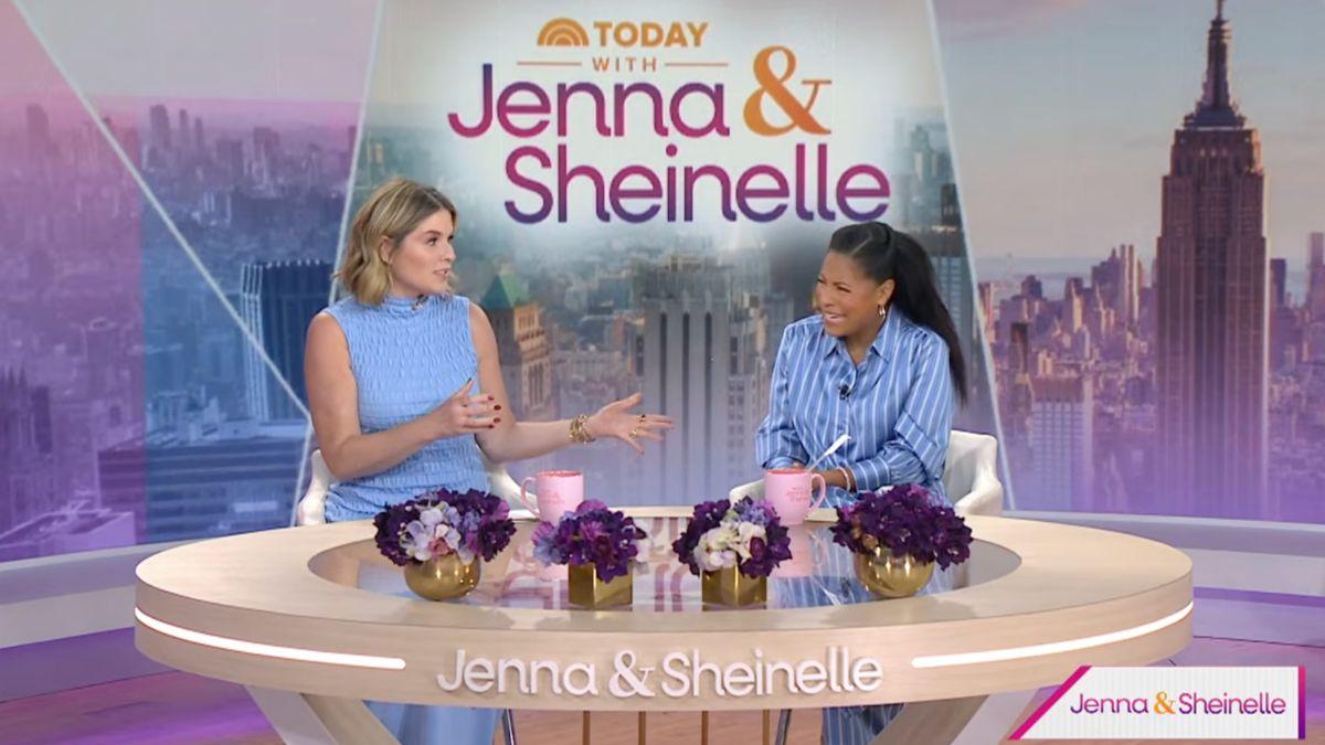 Image of Sheinelle Jones only stayed with her late husband 'every once in a while' before marriage.