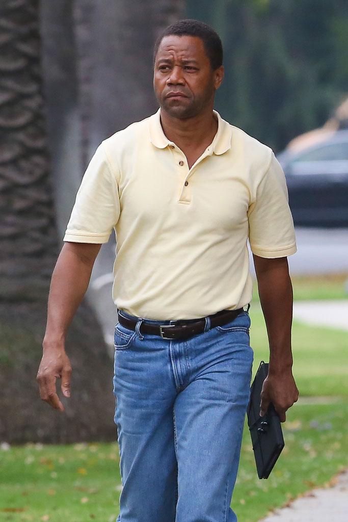 Cuba Gooding Jr. films OJ Simpson&#8217;s insane car chase in iconic white Bronco