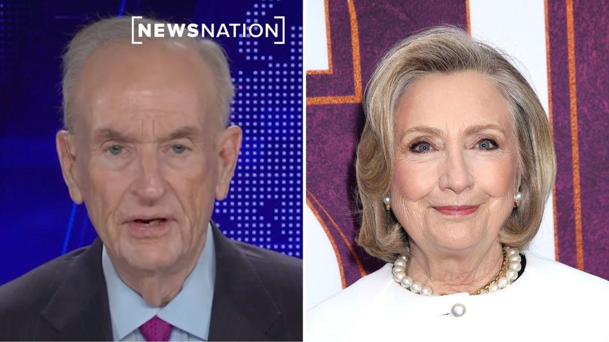 split image of Bill O'Reilly and Hillary Clinton