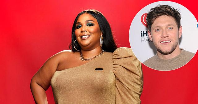Lizzo On Red Carpet Niall Horan Inset