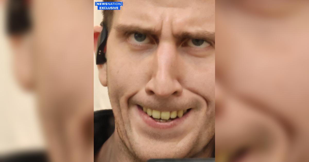 Image of Bryan Kohberger flashed a devilish grin in a weird zoomed-in photo.