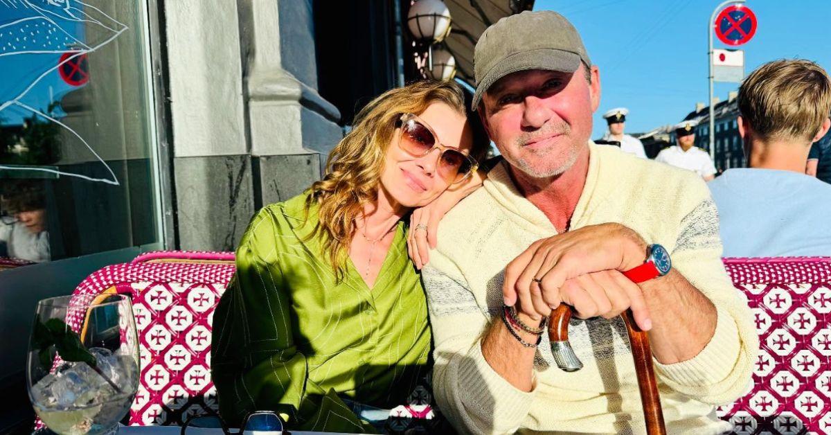 Tim McGraw and Faith Hill Look Loved Up in Photo as He Uses a Cane