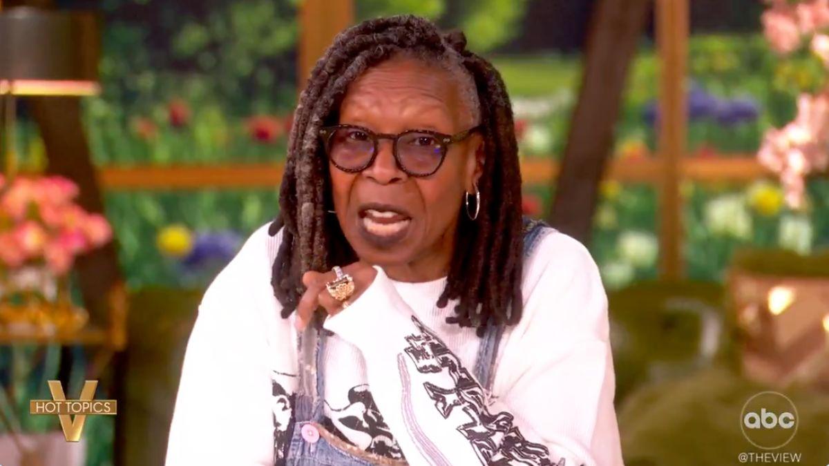 Photo of Whoopi Goldberg prevented Whitney Cummings from making any more comments about Ghislaine Maxwell.