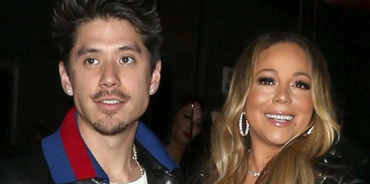 Mariah Carey and Bryan Tanaka enjoy a sushi dinner at Katsuya after the Clippers game