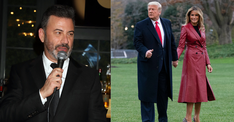 Jimmy Kimmel Mocks Melania For Believing Donald Trump's Pee Story