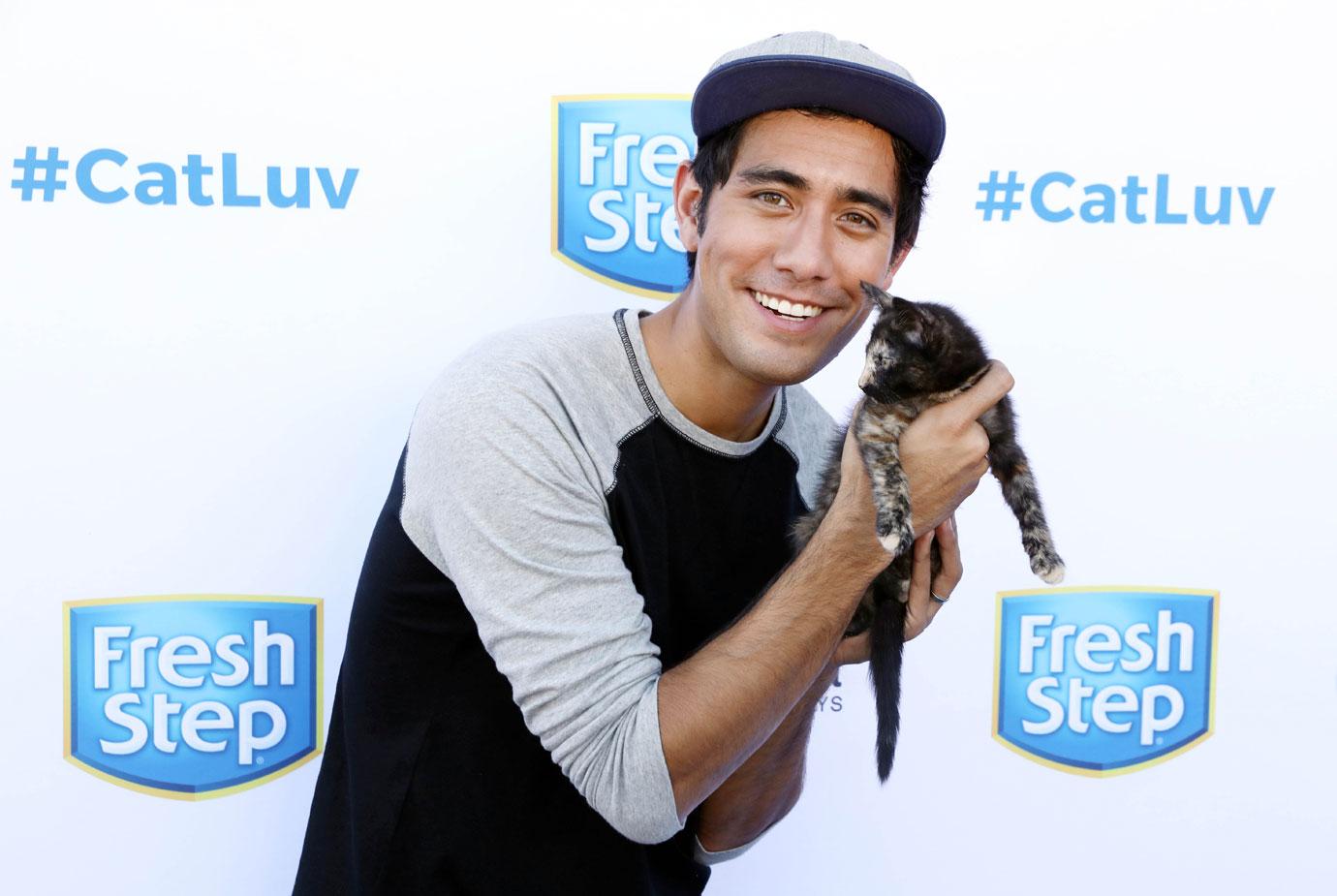 Zach King and Kitty at Fresh Step #CatLuv Event