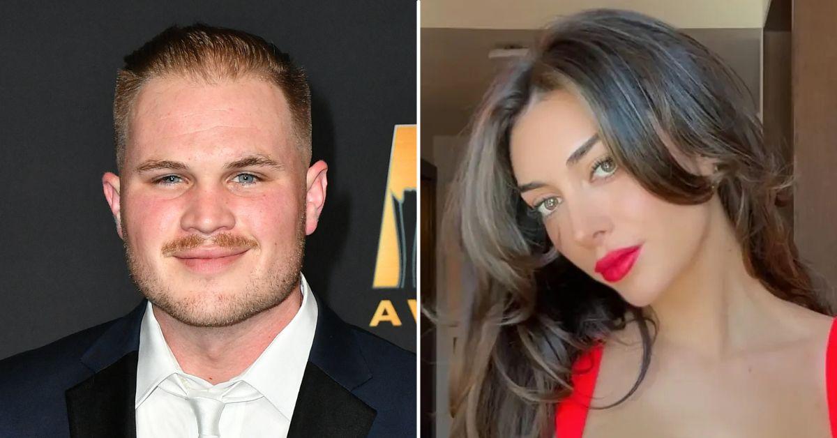 Photo of Zach Bryan dragged his ex-girlfriend, Brianna 'Chickenfry' LaPaglia, in new scathing lyrics while also praising his new wife, Samantha Leonard Bryan. 