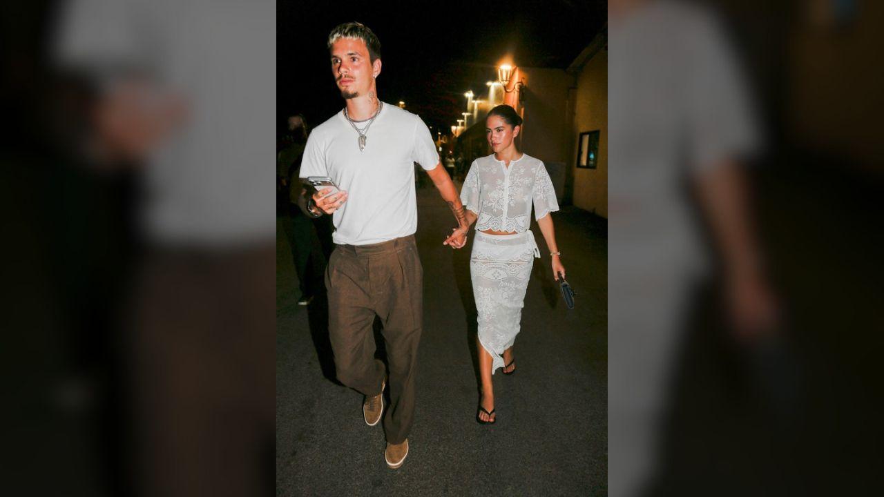 Image of Romeo and Kim Turnbull are back on after a split.