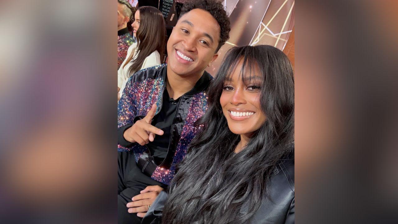 image of Ciara Miller is paired with Brandon Armstrong.