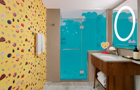 barbie dream suite bathroom  fairmont the queen elizabeth photo credit citizen northjpg