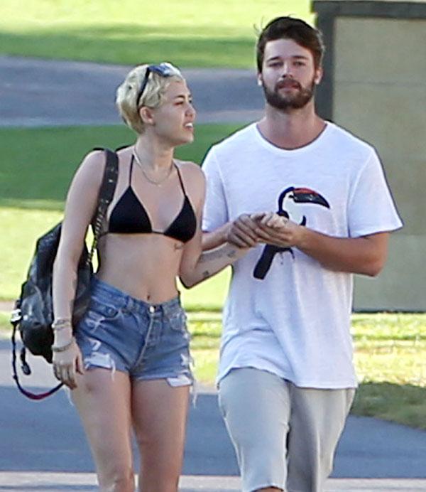 Miley Cyrus Patrick Schwarzenegger Underwear Ban