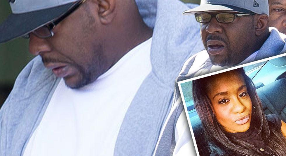 See Somber Photos of Bobby Brown Visiting Bobbi Kristina In The