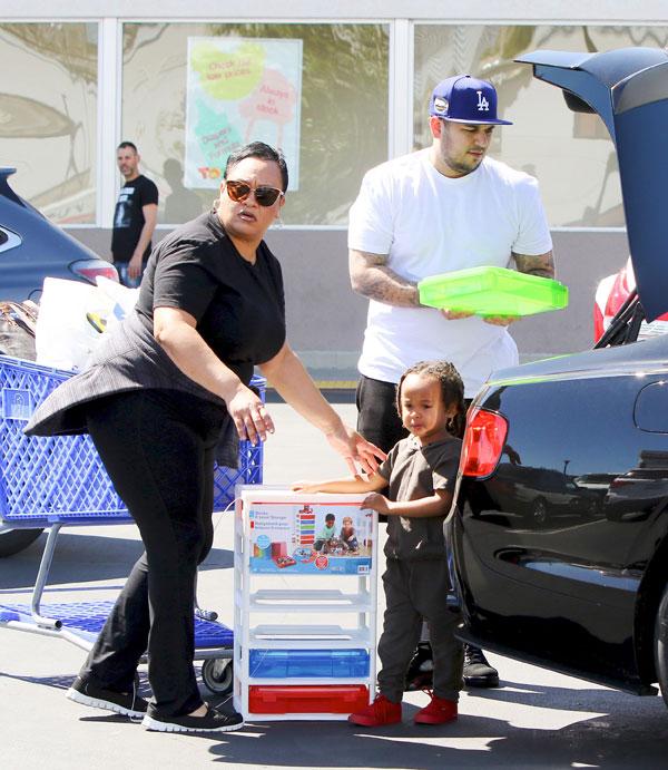 Rob Kardashian Blac Chyna Son King Cairo Tyga Kylie Jenner Weight Stepdad